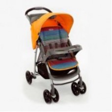 Коляска прогулочная Graco "Mirage, Jaffa stripe", со столешницей (оранжевая)